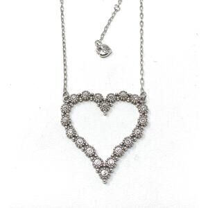 Brighton Twinkle Splendor Heart Necklace JM0951 NWT